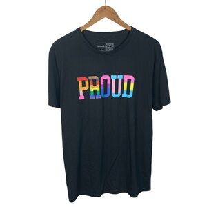 TS1054 Mens Phluid Brand Proud Multicolor Pride LQBTQ T Shirt L